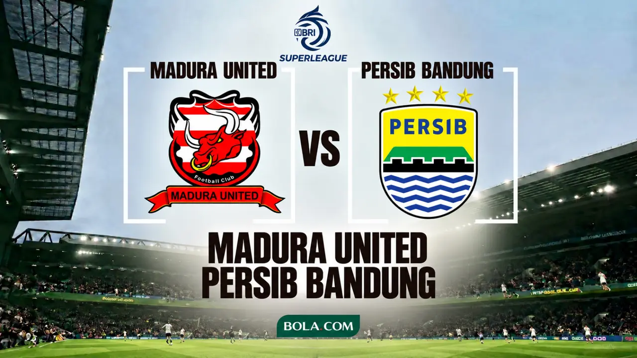 Ilustrasi Madura United Vs Persib Bandung