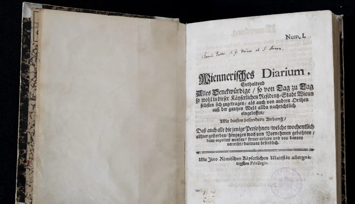 <p>Menurut Asosiasi Penerbit Berita Dunia, Wiener Zeitung pada tahun 2004 adalah salah satu surat kabar tertua yang masih beredar. (JOE KLAMAR/AFP)</p>