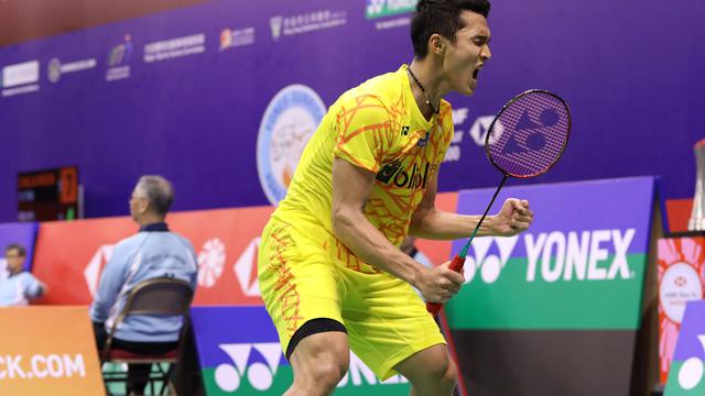 Respons Jonatan Christie Setelah Taklukkan Anthony Ginting Bola Liputan6 Com