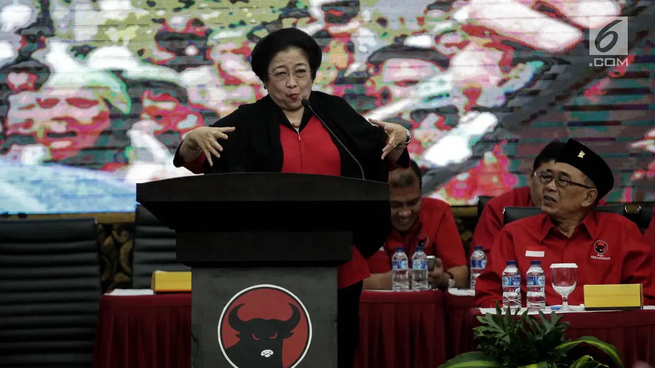 Megawati Soekarnoputri Umumkan 4 Cagub-Cawagub Riau, Sultra, NTT dan Maluku