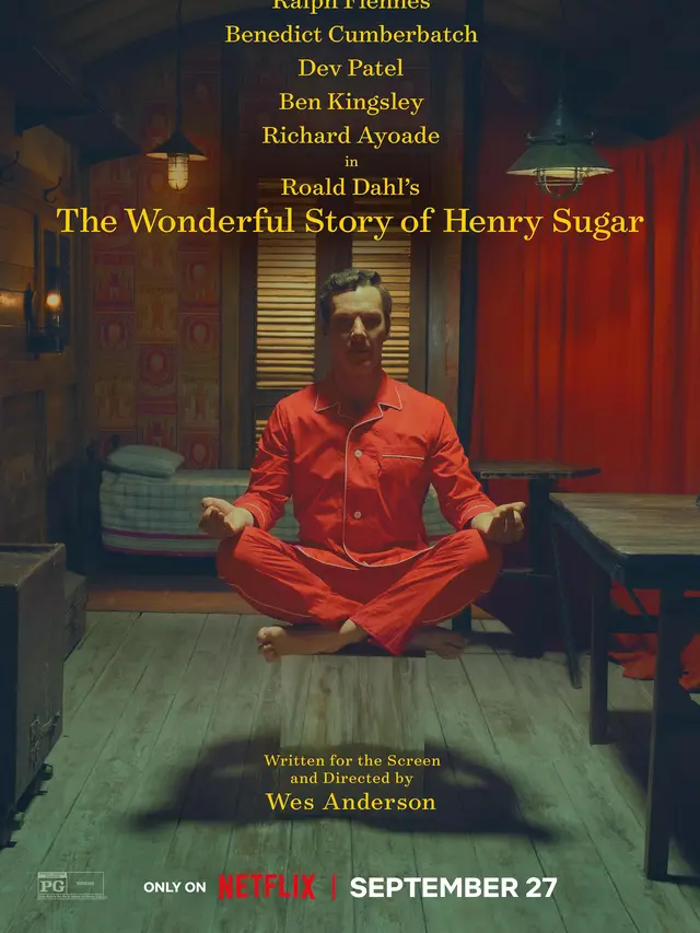 Poster film The Wonderful Story of Henry Sugar. (Foto: Dok. Netflix/ IMDb)
