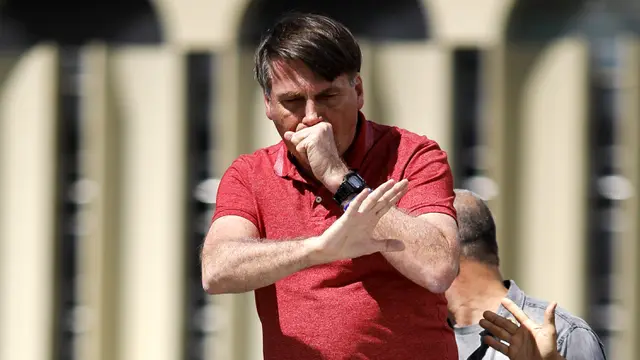 FOTO: Presiden Brasil Jair Bolsonaro Positif Terinfeksi COVID-19