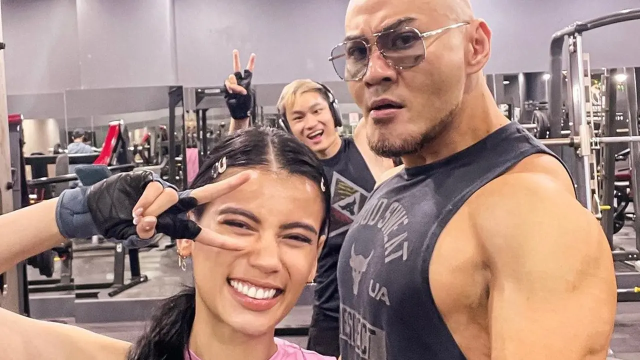 Sabrina Chairunnisa Nge-gym Bareng Deddy Corbuzier, Sehat Bersama
