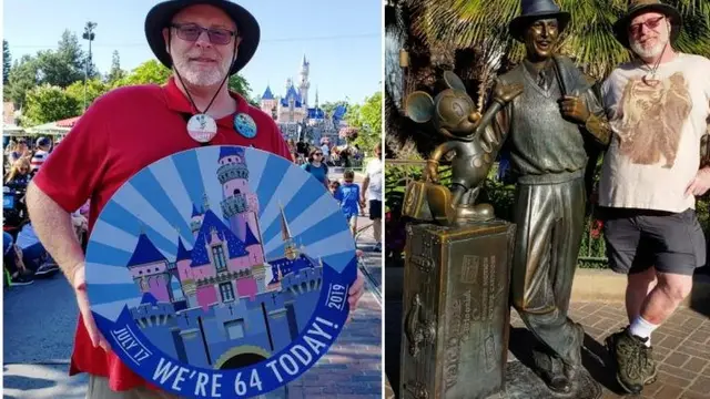 Pengunjung Setia, Pria Ini Pecahkan Rekor Kunjungi Disneyland Sebanyak 3.000 Kali