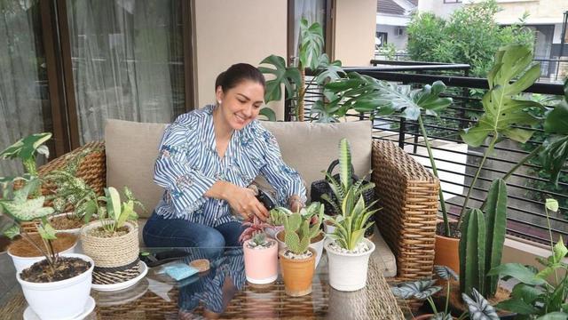 Rumah Donna Agnesia dan Darius Sinathrya