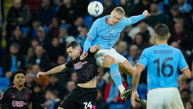Hasil Piala FA: Manchester City Bantai Burnley di Etihad Stadium, Erling Haaland Hattrick