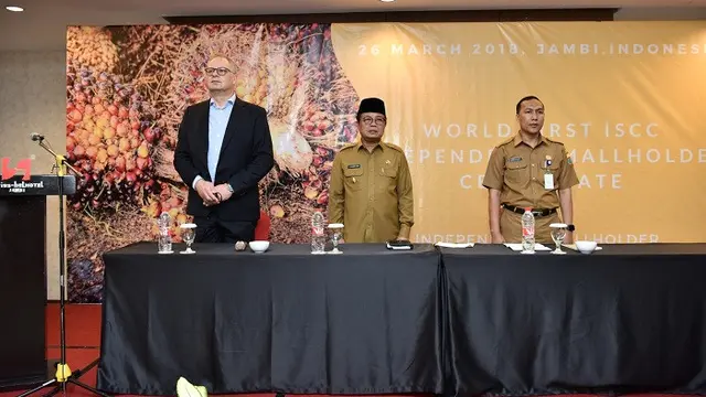 Sertifikat ISCC Petani Sawit Jambi