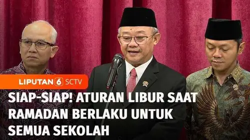 VIDEO: Libur Sekolah saat Ramadan Disepakati, Surat Edaran Segera Rilis