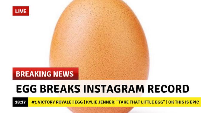 Kumpulan meme telur pecahkan rekor likes terbanyak di dunia, mampu lampaui akun Instagram Kylie Jenner. (Doc: Knowyourmeme)