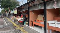 Sejumlah kios-kios pakan burung di Pasar Barito, Jakarta Selatan (Jaksel) (Liputan6.com/Winda Nelfira)