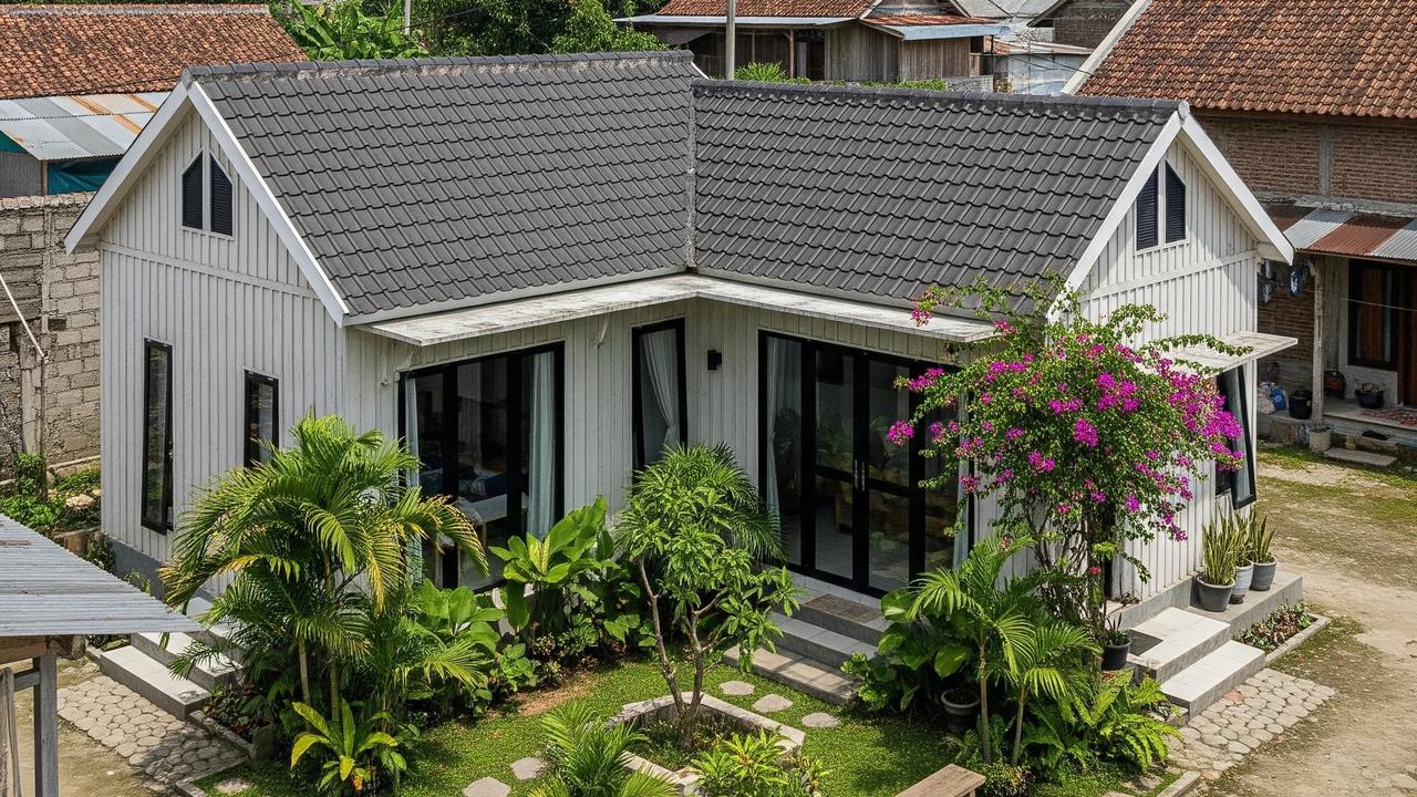 9 Rumah Kecil Scandinavian di Desa dengan Kebun Belakang Mini, Harmoni ...