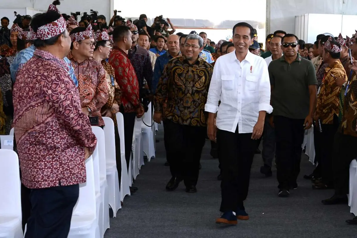 Presiden Jokowi Resmikan Tol Soroja