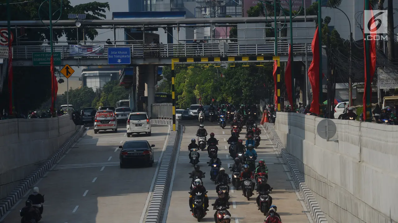 Ini Uji Coba Lintas Bawah Mampang-Kuningan