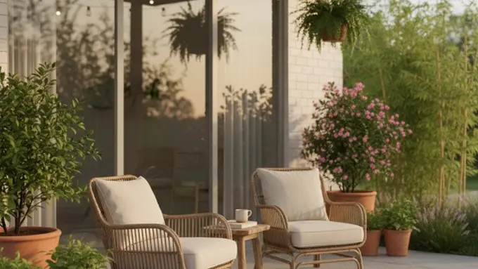 Ilustrasi Teras Rumah (Sumber: Gemini AI)