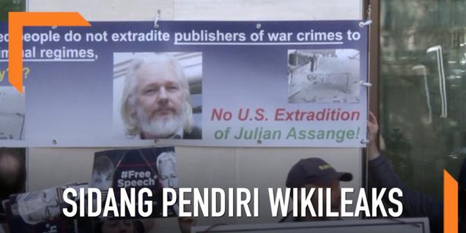 VIDEO: Pendiri Wikileaks Tolak Diekstradisi ke Amerika Serikat
