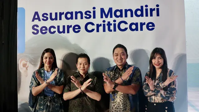 Acara peluncuran Asuransi Mandiri Secure CritiCare