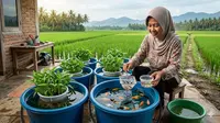Ternak Ikan dan Keong di Ember untuk IRT yang Tinggal Dekat Sungai, Tips Kemandirian Pangan