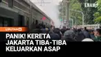 Sebuah rangkaian Kereta Commuterline tujuan Jakarta–Bogor mengalami gangguan teknis pada Selasa sore.