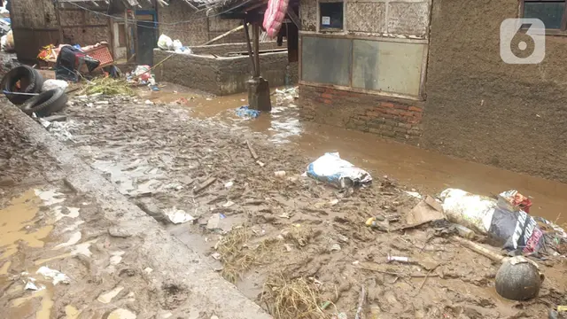 Kondisi Pemukiman Warga Pasca Banjir Garut