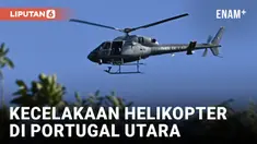 4 Orang Tewas dalam Kecelakaan Helikopter di Portugal