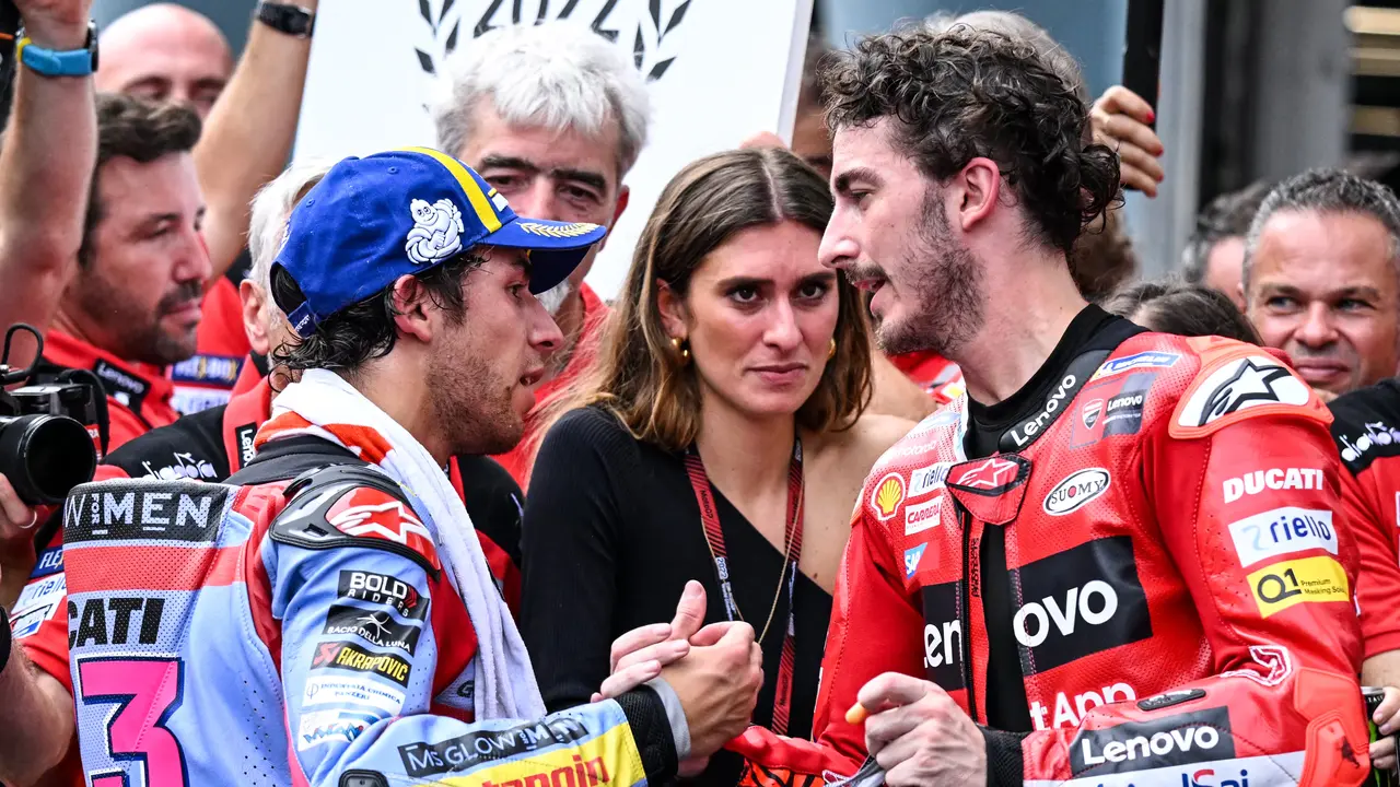 Enea Bastianini dan Pecco Bagnaia