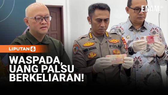 Uang Palsu Masih Berkeliaran, Bank Indonesia Musnahkan Ribuan Lembar