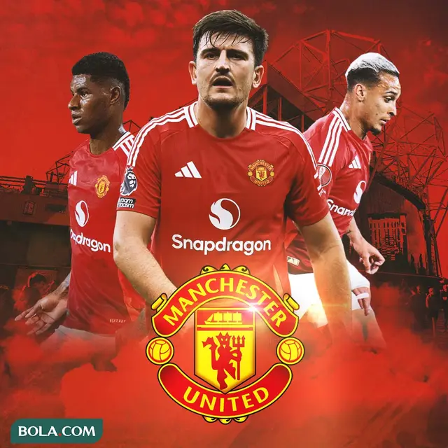 Manchester United - Marcus Rashford, Harry Maguire, Antony