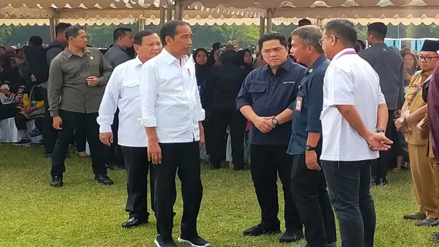 Warga Senang Dapat Sembako dan Bertemu Jokowi di Pasar Rakyat Kota Malang