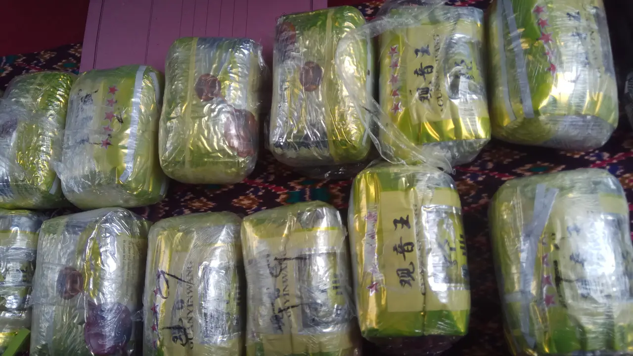Paket Teh Tiongkok Berisi Sabu Jadi Tren Narkoba di Palembang