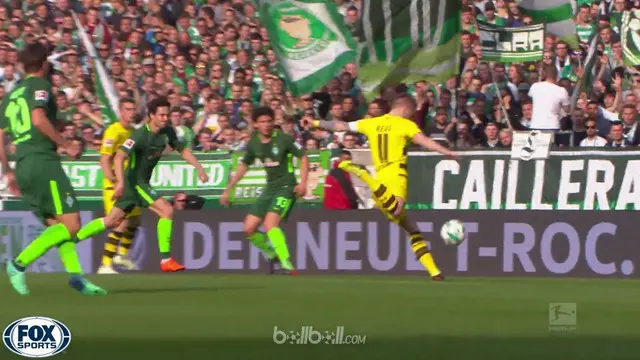 Werder Bremen 1-1 Borussia Dortmund | Liga Jerman | Highlight Pertandingan dan Gol-gol