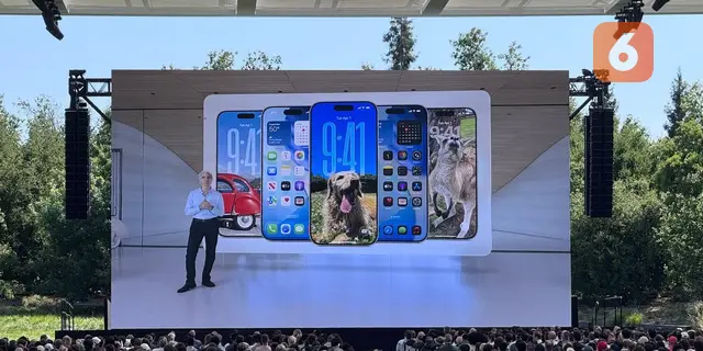 Laporan Langsung dari Cupertino: Apple Resmi Umumkan iOS 26 di WWDC25, Hadirkan Wajah Baru di iPhone