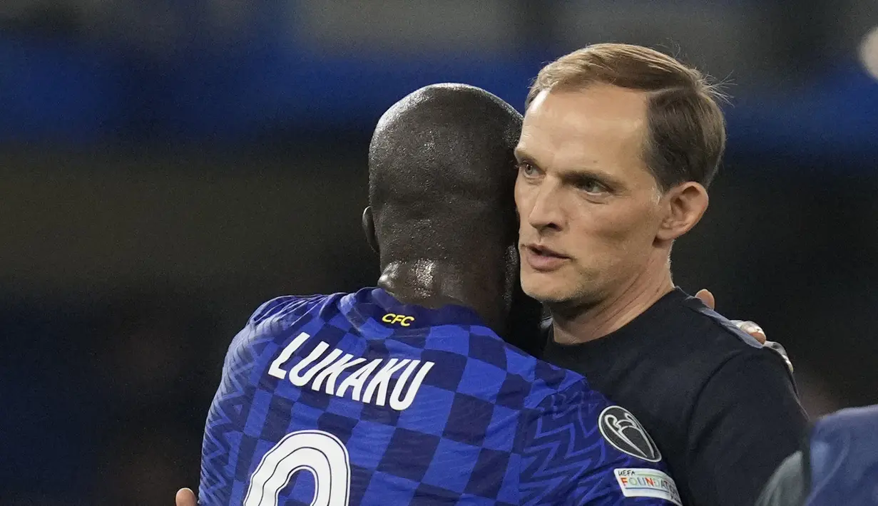 Pada laga ini Lukaku membuat total 4 tembakan, 27 sentuhan, 88% umpan sukses. (Foto:AP/Kirsty Wigglesworth)