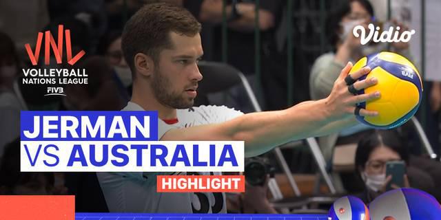 VIDEO: Australia Kalah dari Jerman di Pekan 3 Volleyball Nations League Putra 2022