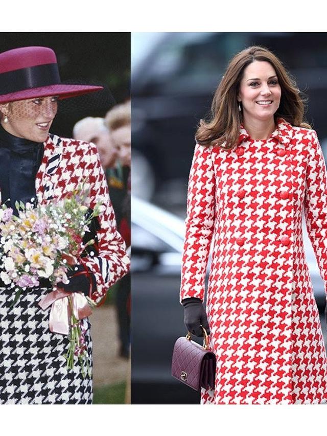 Busana Kate Middleton mirip dengan Putri Diana