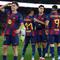 Gelandang Spanyol Barcelona bernomor punggung 16, Fermin Lopez, merayakan gol keempat timnya selama pertandingan leg kedua babak 16 besar Liga Champions UEFA antara FC Barcelona dan Newcastle United di stadion Camp Nou di Barcelona, ​​pada 19 Maret 2026. (Lluis GENE/AFP)