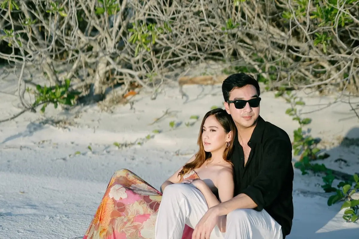 Salshabilla Adriani dan Ibrahim Risyad saat Rayakan Wedding Anniversary