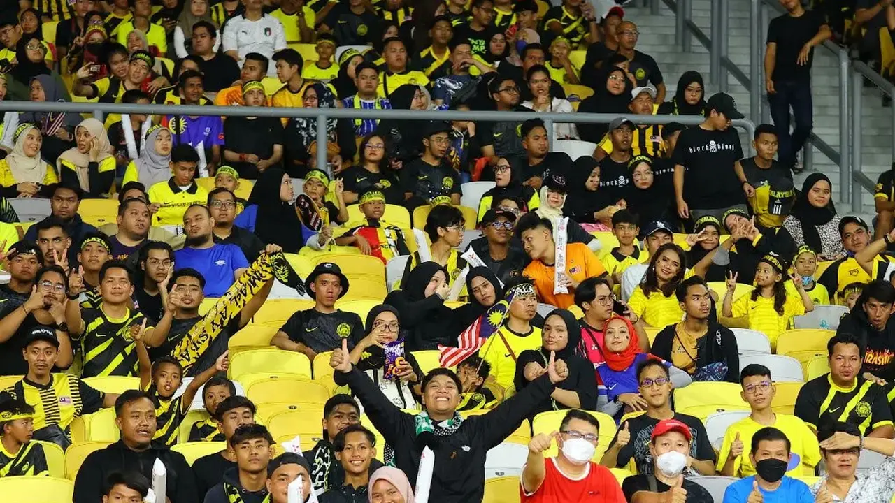 Suasa pertandingan di Stadion Bukit Jalil, Malaysia pada Piala AFF 2022