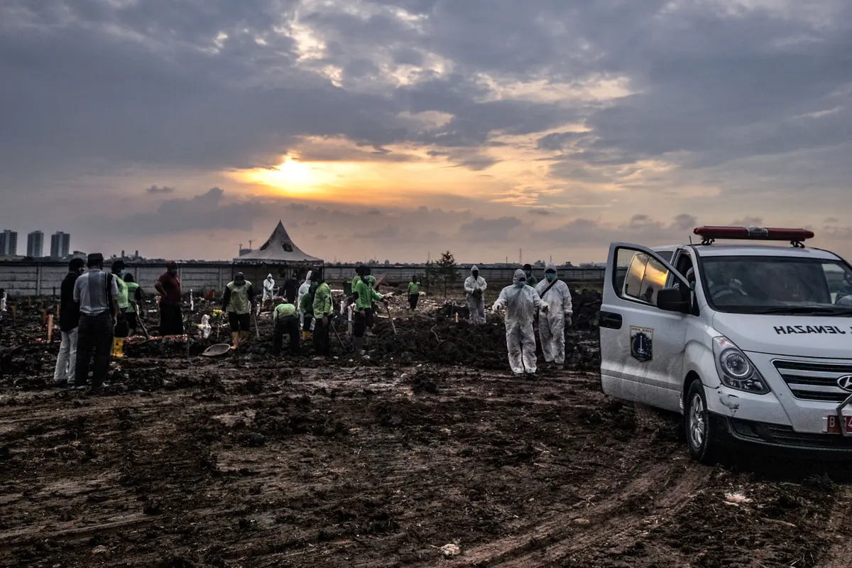 Pemakaman Pasien Covid-19 di TPU Rorotan Meningkat
