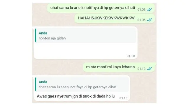 7 Chat Gombalan Netizen ke Gebetan Ini Bikin Geleng Kepala, Modusnya Mulus Banget