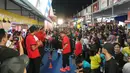 Suasana acara Meet and Greet bertema “Bicara Gaya Hidup Bintang Sepakbola Bersama Bali United di Rumah Indofood” di Jakarta Fair, Selasa (11/7/2017). (Dokumentasi Penyelenggara)