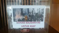 Ada Kotak Donasi untuk Korban Asap di Ruang Paripurna DPR