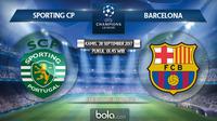 Liga Champions 2017 Sporting CP vs Barcelona (Bola.com/Adreanus Titus)