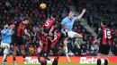 Selain itu, hasil ini juga memutus catatan fantastis Man City yang tidak terkalahkan dalam 32 laga di Premier League. (AP Photo/Kirsty Wigglesworth)