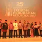 Malam Penganugerahan lima Tokoh Perubahan 2017 dari Harian Republika, di Ballroom Djakarta Theater, Selasa malam (10/4/2018).