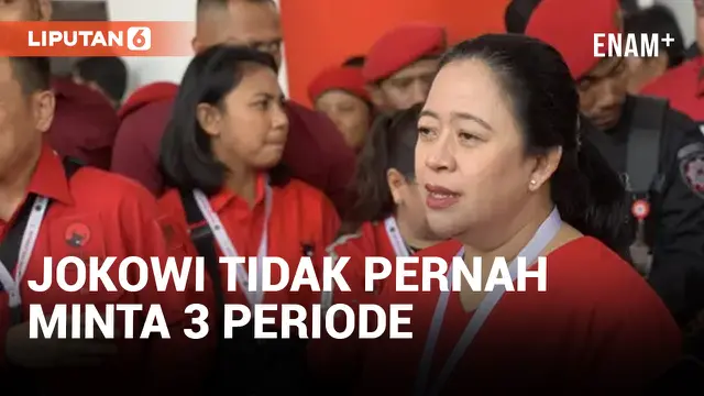 Puan Maharani Klarifikasi Jokowi Tak Pernah Minta 3 Periode