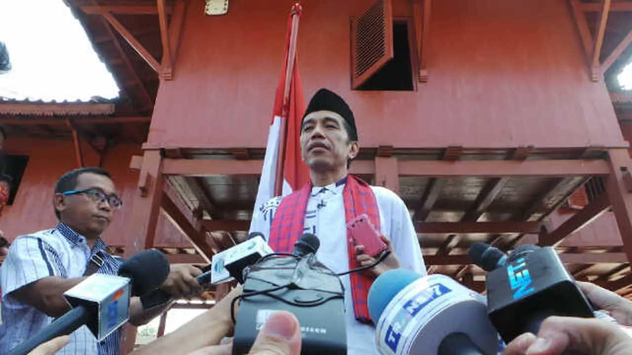 Jokowi deklarasi Capres di Rumah si Pitung