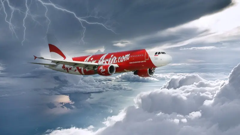 Ilustrasi Pesawat AirAsia