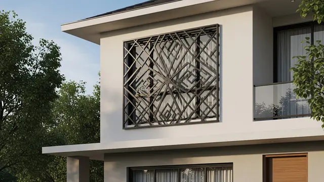 Model Kisi-kisi Jendela yang Aman tapi Tetap Estetik (AI)