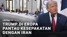 Presiden Donald Trump menghadiri pertemuan pemimpin negara G7 di Évian-les-Bains, Prancis. Trump akan berada di Eropa hingga penandatanganan kesepakatan damai dengan Iran yang rencananya dilakukan di Genewa, Swiss pada hari Jumat.