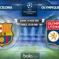 Liga Champions: Barcelona vs Olympique Lyon (Bola.com/Dody Iryawan)